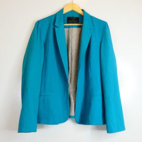 Veste-Couleur Bleue-Marque MARWA-Qualité Polyester-Pour Femme-Taille XL-Style Moderne-Ref:1060737