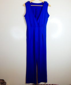 Salopette-Couleur Bleue-Marque AUTRES-Qualité Polyester-Pour Femme-Taille 36,37,38-Style Été-Ref:1060769