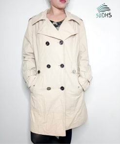 Manteau-Couleur Belge-Marque YESSICA-Qualité 100%Polyester-Pour Femme-Taille L, XL-Style Hiver-Ref:Y0005