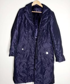 Manteau-Couleur Violette-Marque AELLE-Qualité Nylon-Pour Femme-Taille S, M, L-Style Doudoune-Ref:Y0153