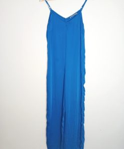 Salopette-Couleur Bleue-Marque SFERA CASUAL-Qualité Autres-Pour Femme-Taille S, M-Style Tendance-Ref:Y0197