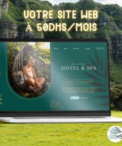 Site Web professionnel à 50dhs/Mois