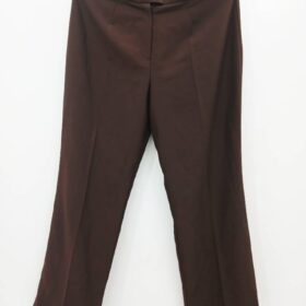 Pantalon-Couleur Marron-Marque FLOU FLOU FLOU-Qualité 100%Polyester-Pour Femme-Taille M,L-Style Travail-Ref:2460015