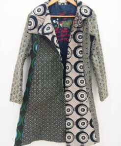 Manteau-Couleur Multicolore-Marque LIFE-Qualité 100%Polyester-Pour Femme-Taille S,M-Style Hiver-Ref:2460025