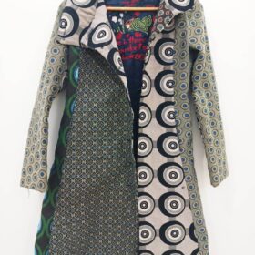 Manteau-Couleur Multicolore-Marque LIFE-Qualité 100%Polyester-Pour Femme-Taille S,M-Style Hiver-Ref:2460025