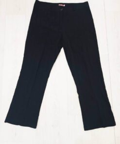Pantalon-Couleur Noire-Marque HNA BAILA-Qualité 100%Coton-Pour Femme-Taille L,XL,XXL-Style Travail-Ref:2460027